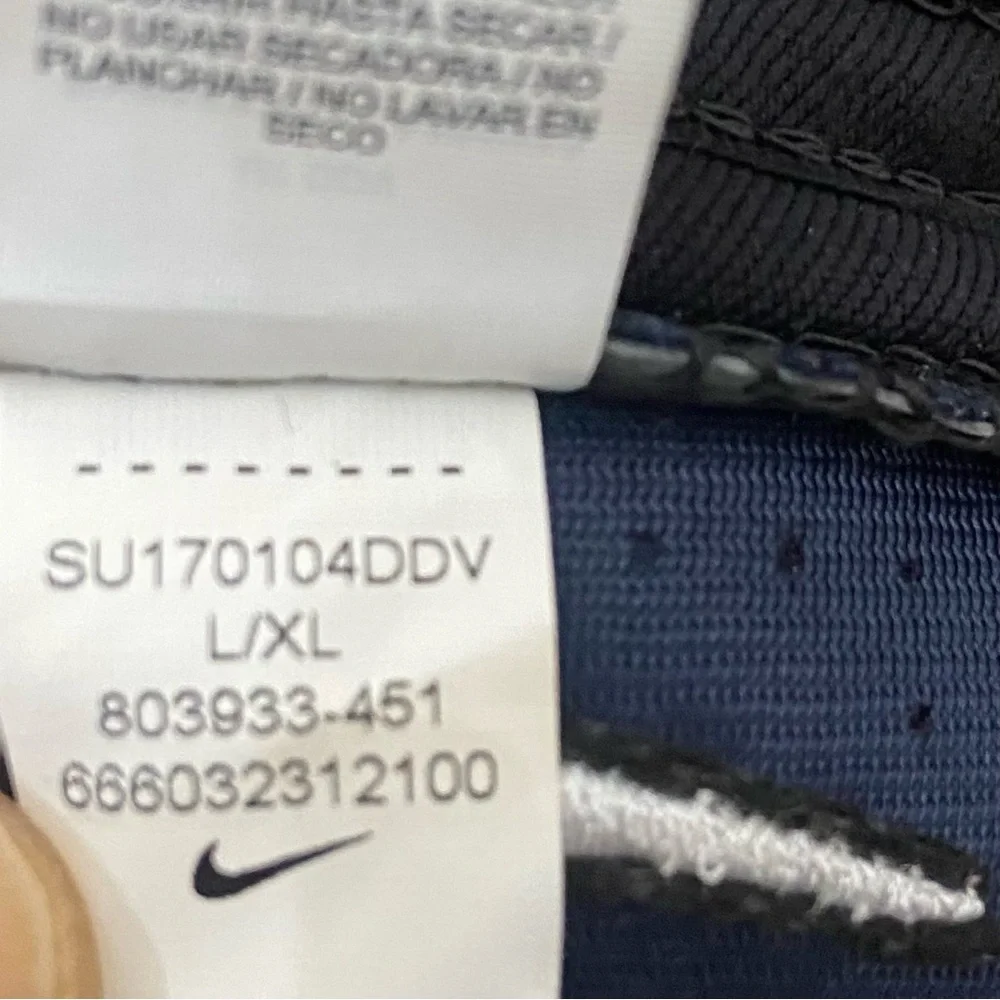 Nike Navy Blue Swoosh Performance Baseball Cap